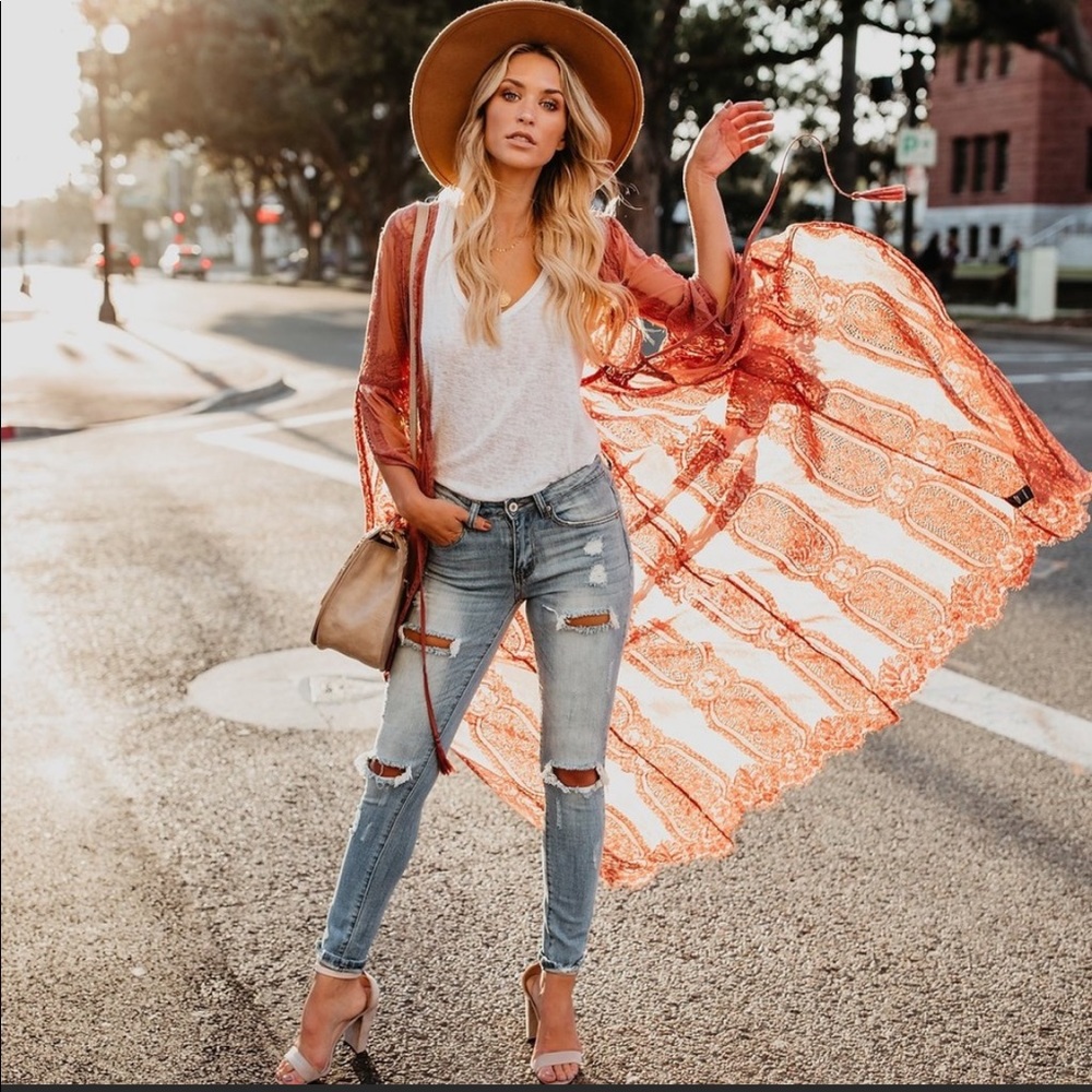 Vici lace duster